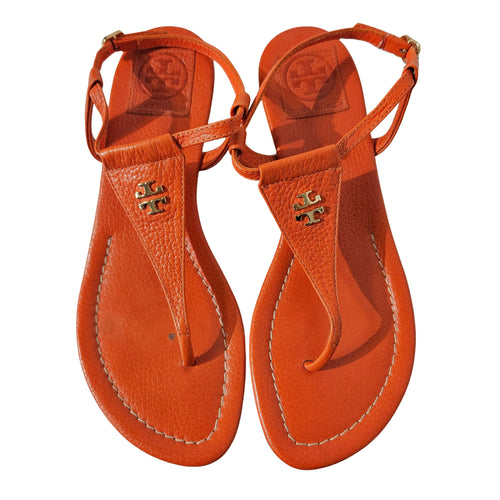 Orange Thong Sandals 7 (Copy)