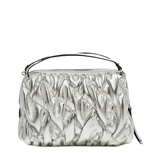 Silver Crossbody Bag