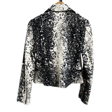 Black White Jacket Lamb