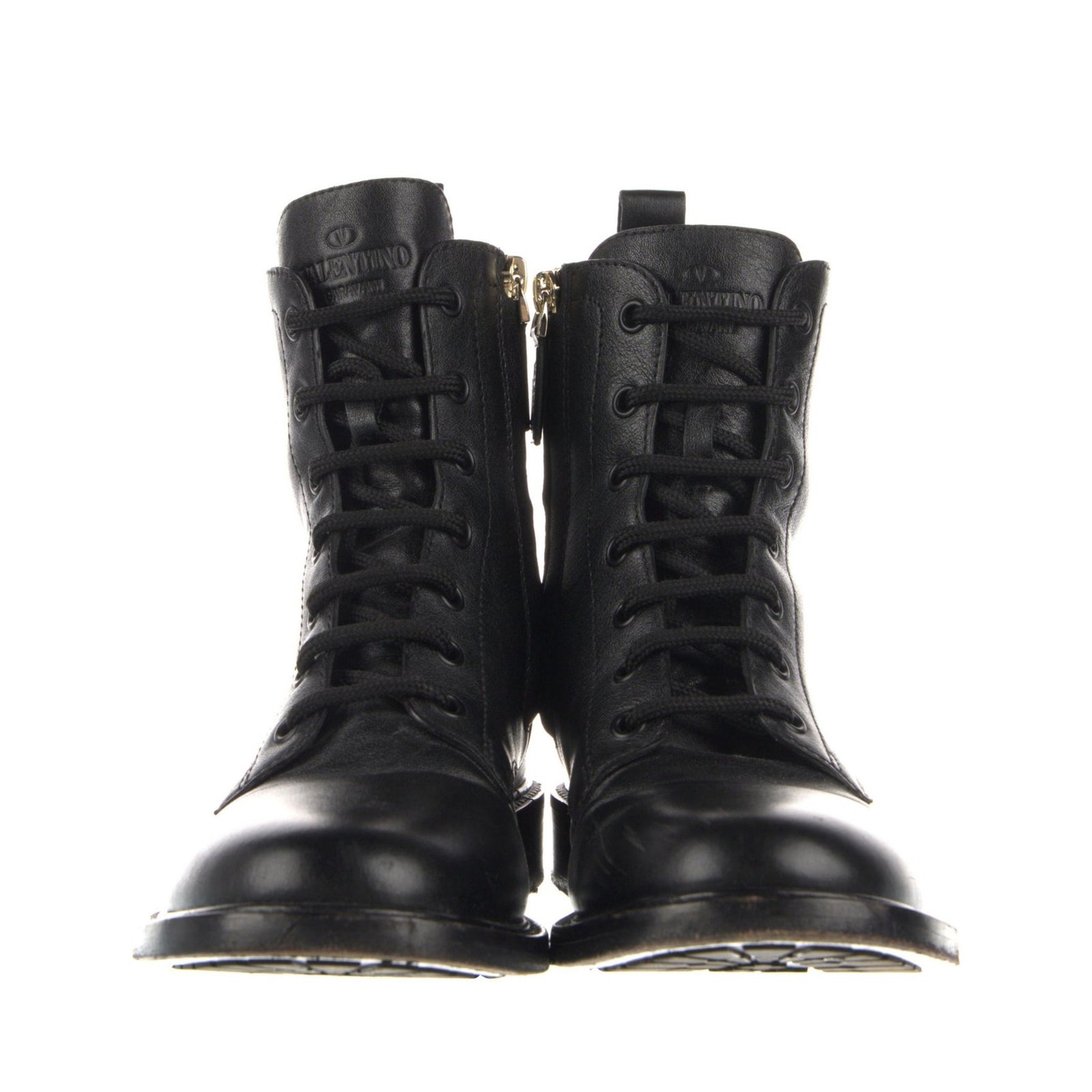 Rockstud Black Boots 38