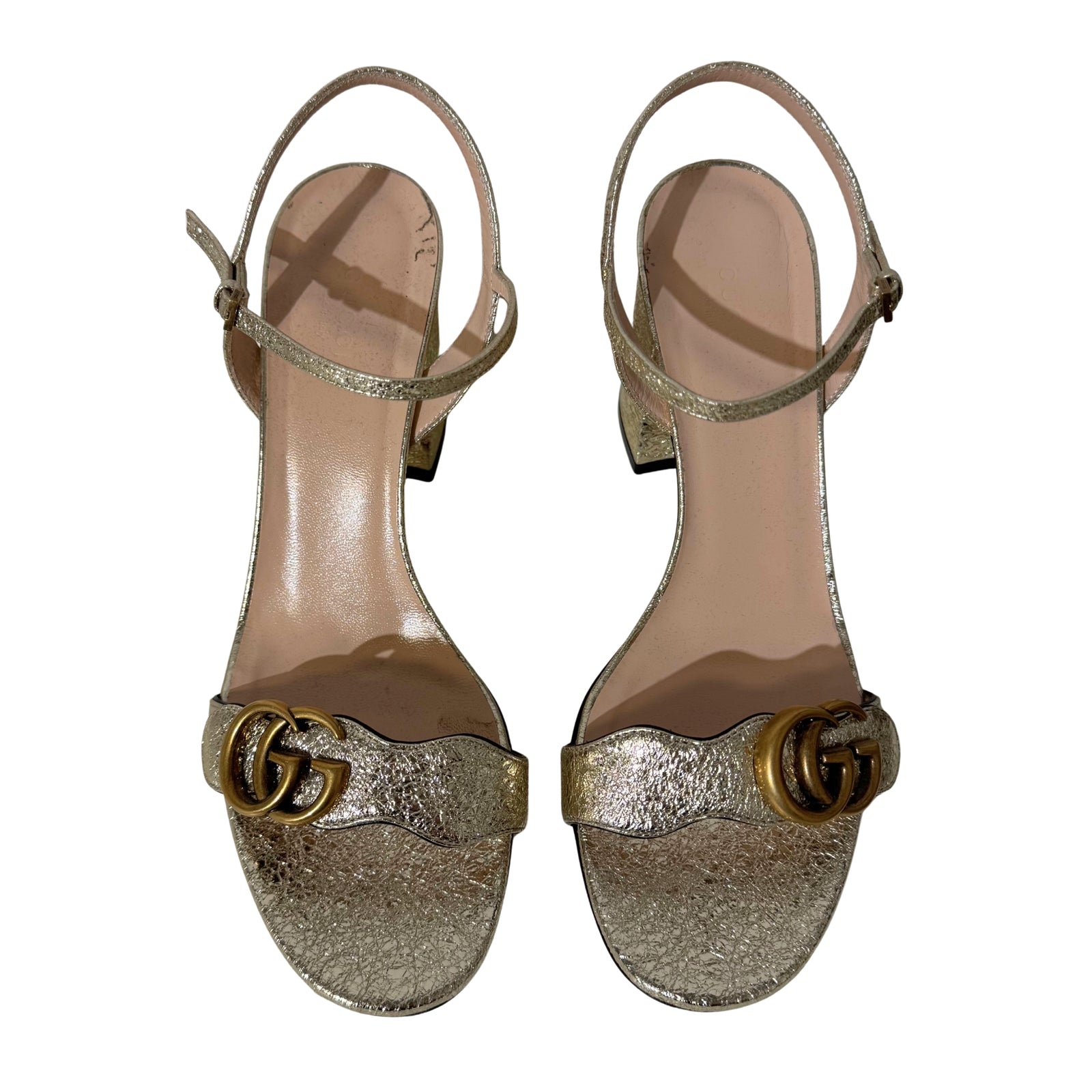 Gold Sandals 40