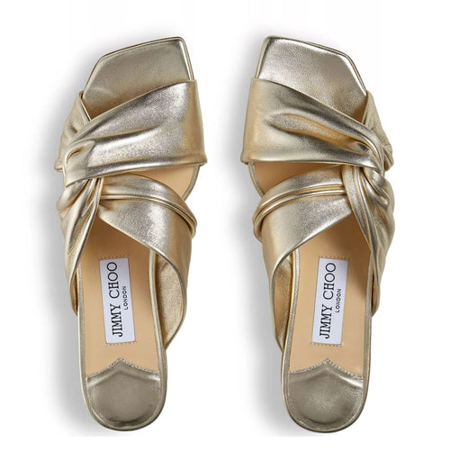 Narisa Flat Slide Champagne Gold 40