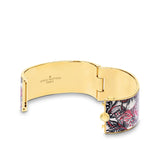 Enamel Confidential Hinged Bangle S