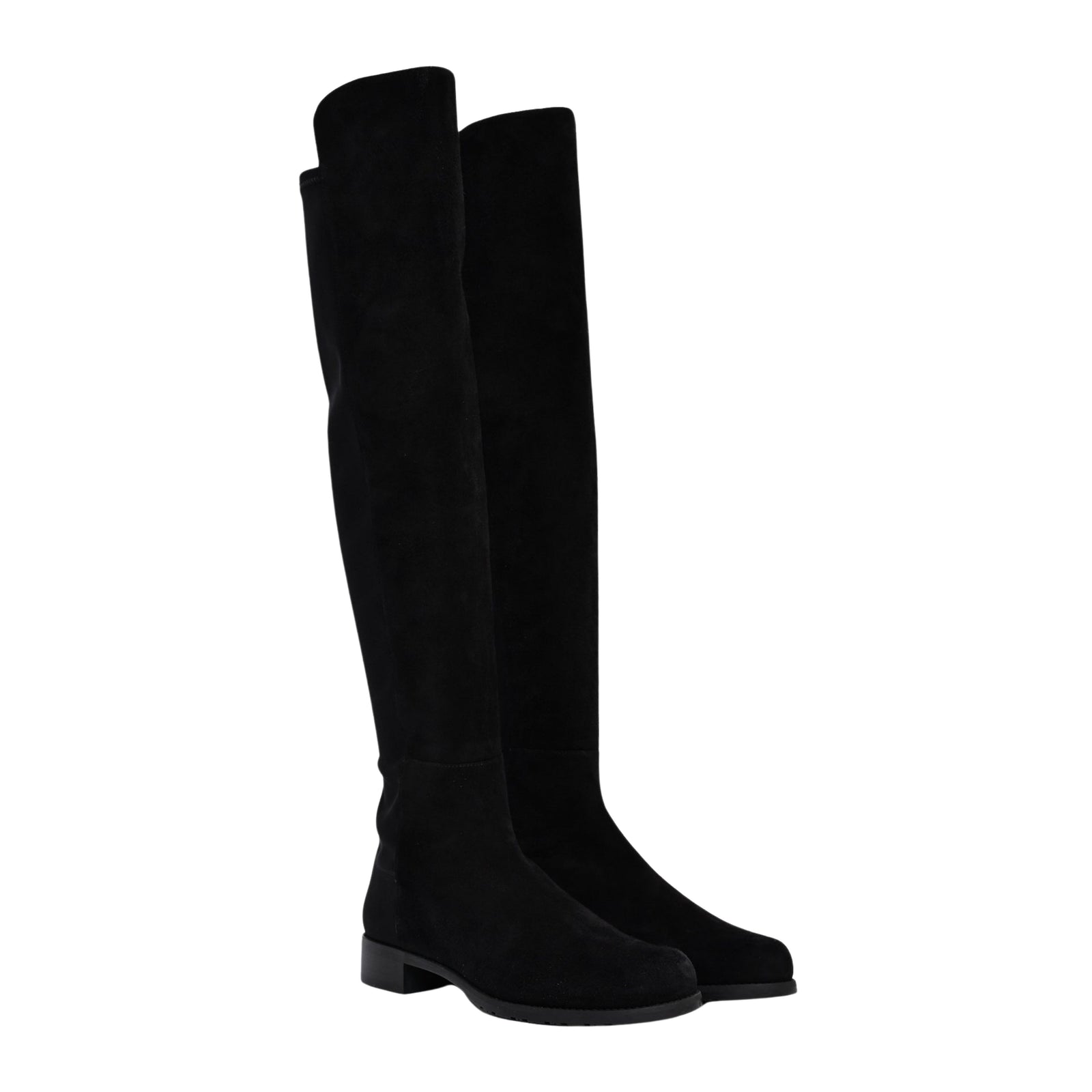 Black Suede 5050 Over the Knee Boot 36