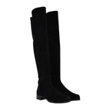 Black Suede 5050 Over the Knee Boot 36