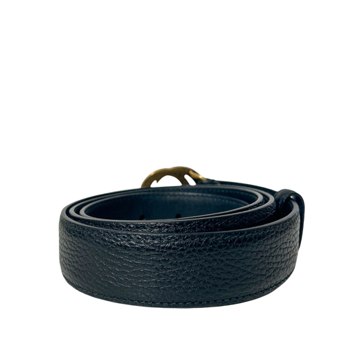 Textured Calfskin Double G 30mm Belt 100/40