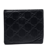 GG Embossed Monogram Leather Wallet