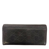 GG Continental Long Wallet in Brown