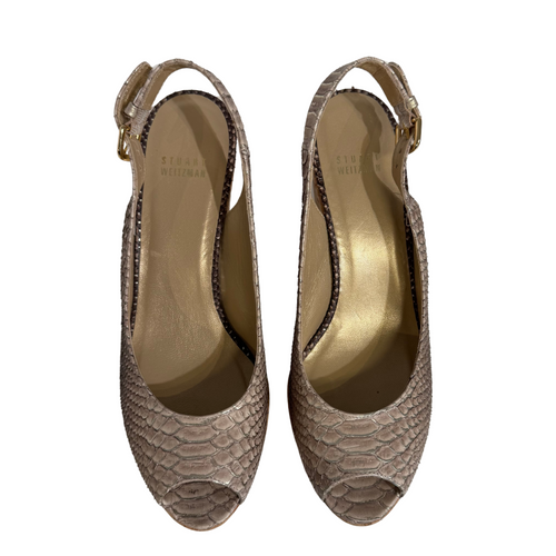 Snake Skin Wedge - 8.5