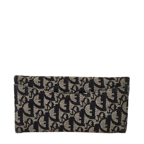 Canvas Saddle Long Wallet