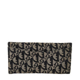 Canvas Saddle Long Wallet