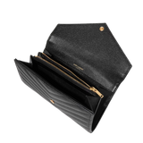 Cassandre Matelassé Large Flap Wallet