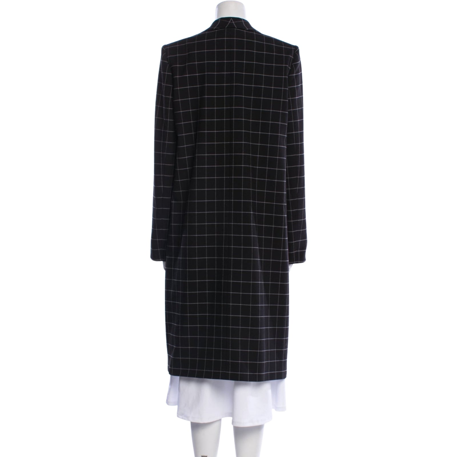 Windowpane Jacket in Black