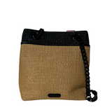 Black Wicker Bag