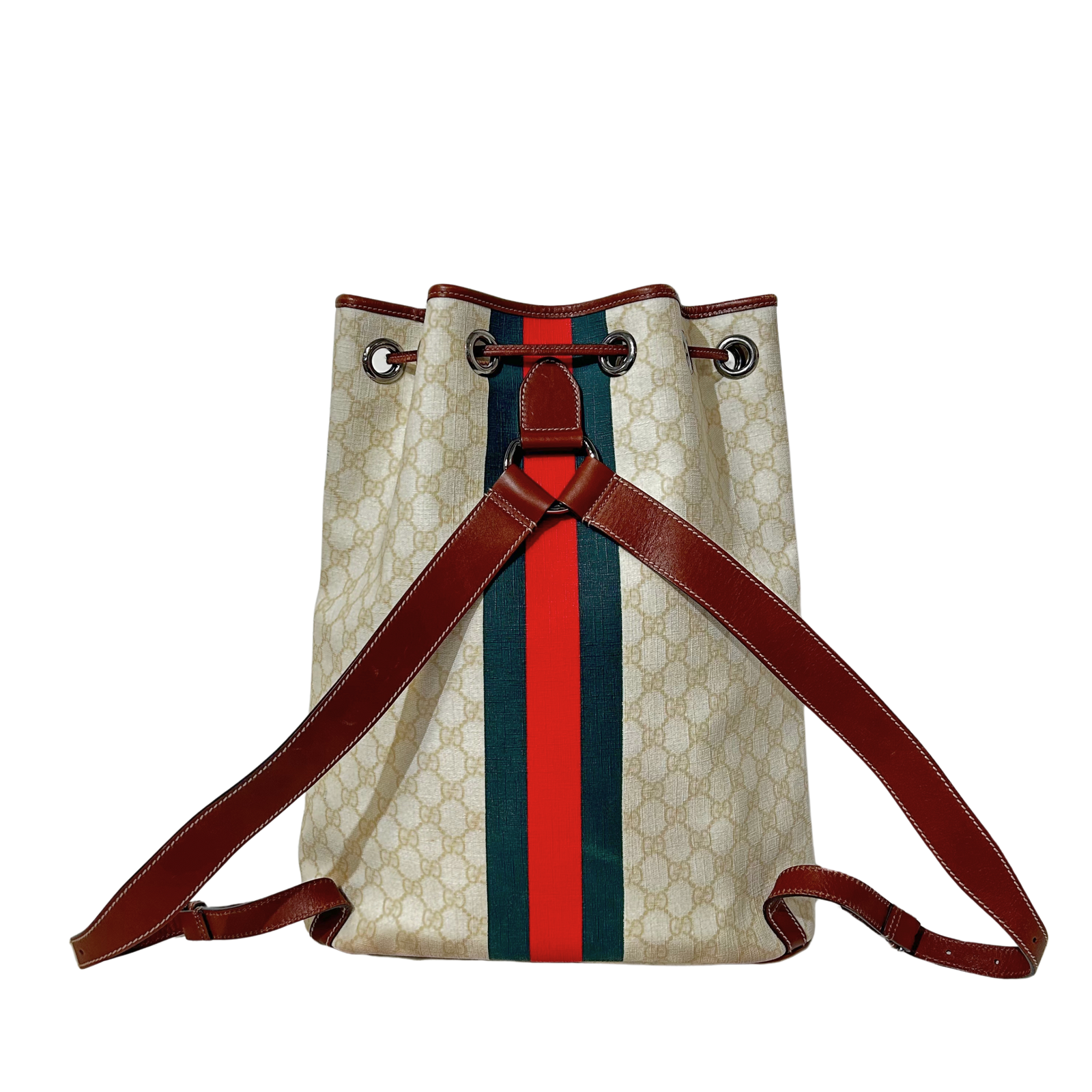 GG Coated Canvas Backpack