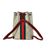 GG Coated Canvas Backpack