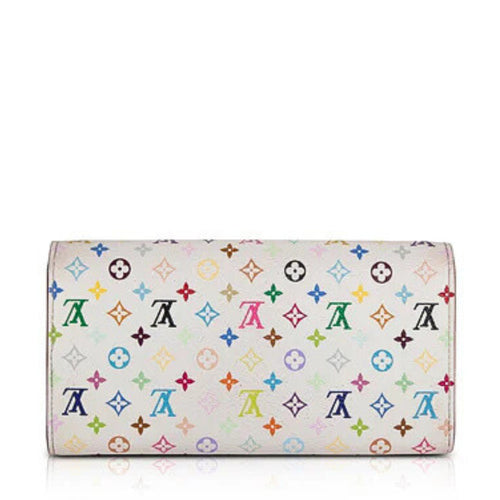 Multicolor Monogram Sarah Wallet