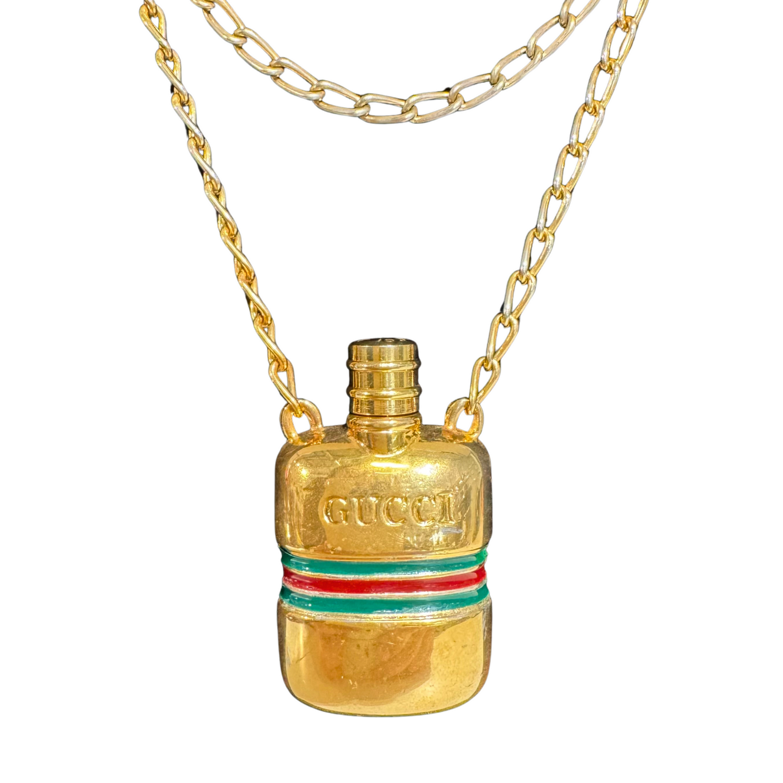 Vintage Perfume Bottle Necklace