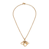 Vintage Letter Logo Pendant