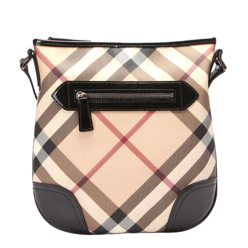 Supernova Check Coated Canvas Dryden Bag