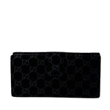 GG Pattern Suede Wallet