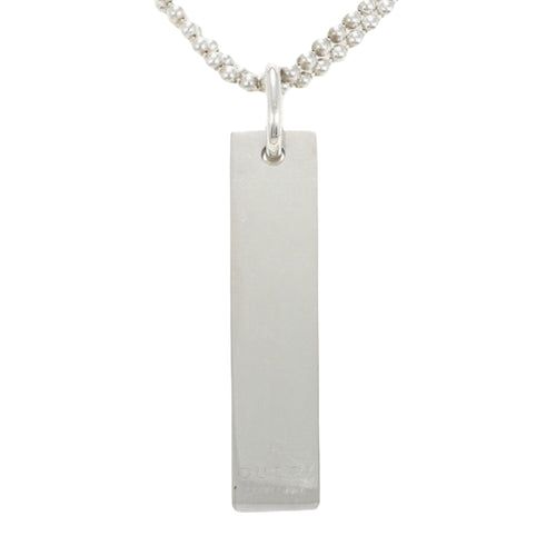 Double Chain Silver Necklace