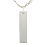 Double Chain Silver Necklace