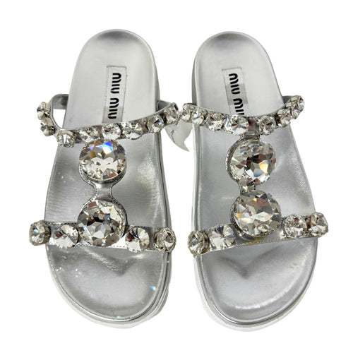 Cyrstal Sandals 39
