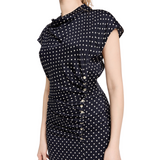 Blue Polka Dot Dress