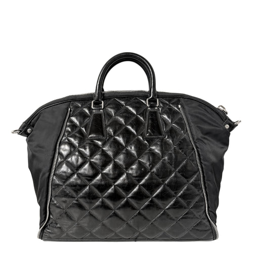 Leather Top Handle Bag