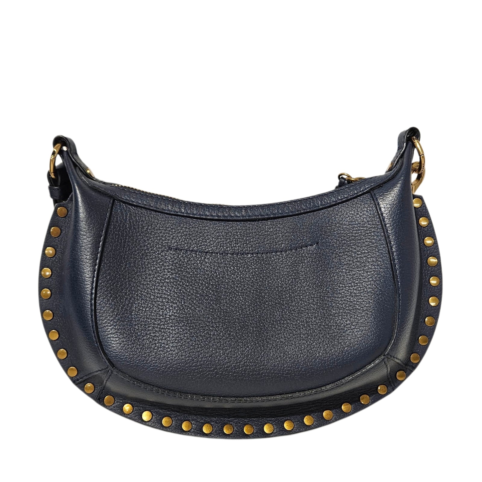 Oskan Moon Bag in Navy Blue