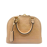 Citrine Monogram Vernis Alma BB Bag
