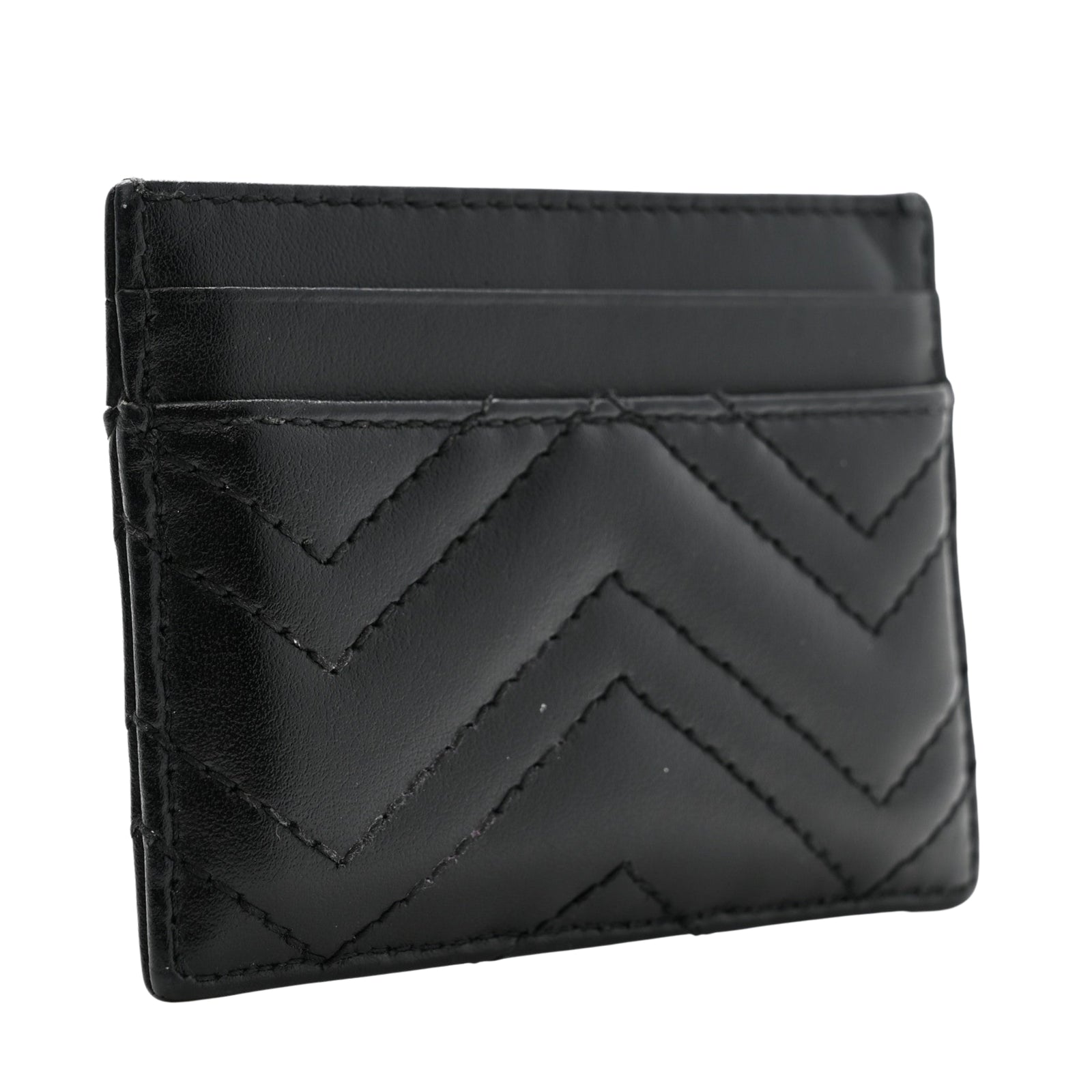 GG Marmont Card Holder in Black