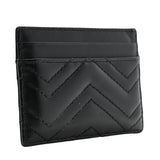 GG Marmont Card Holder in Black