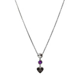 Heart Amethyst Pendant