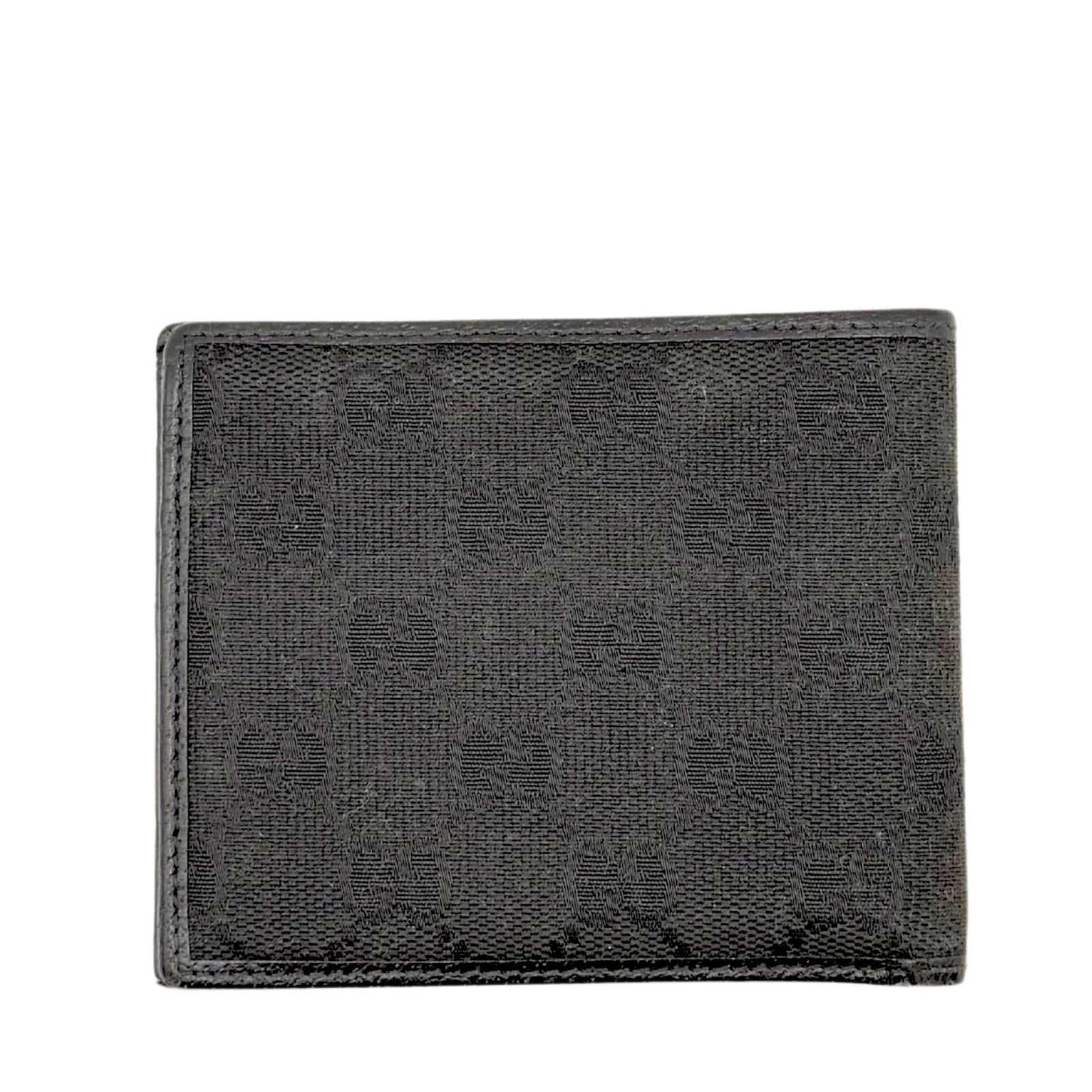 GG Canvas Bi Fold Wallet