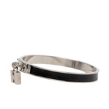 Leather Kelly Cadena Lock Bangle