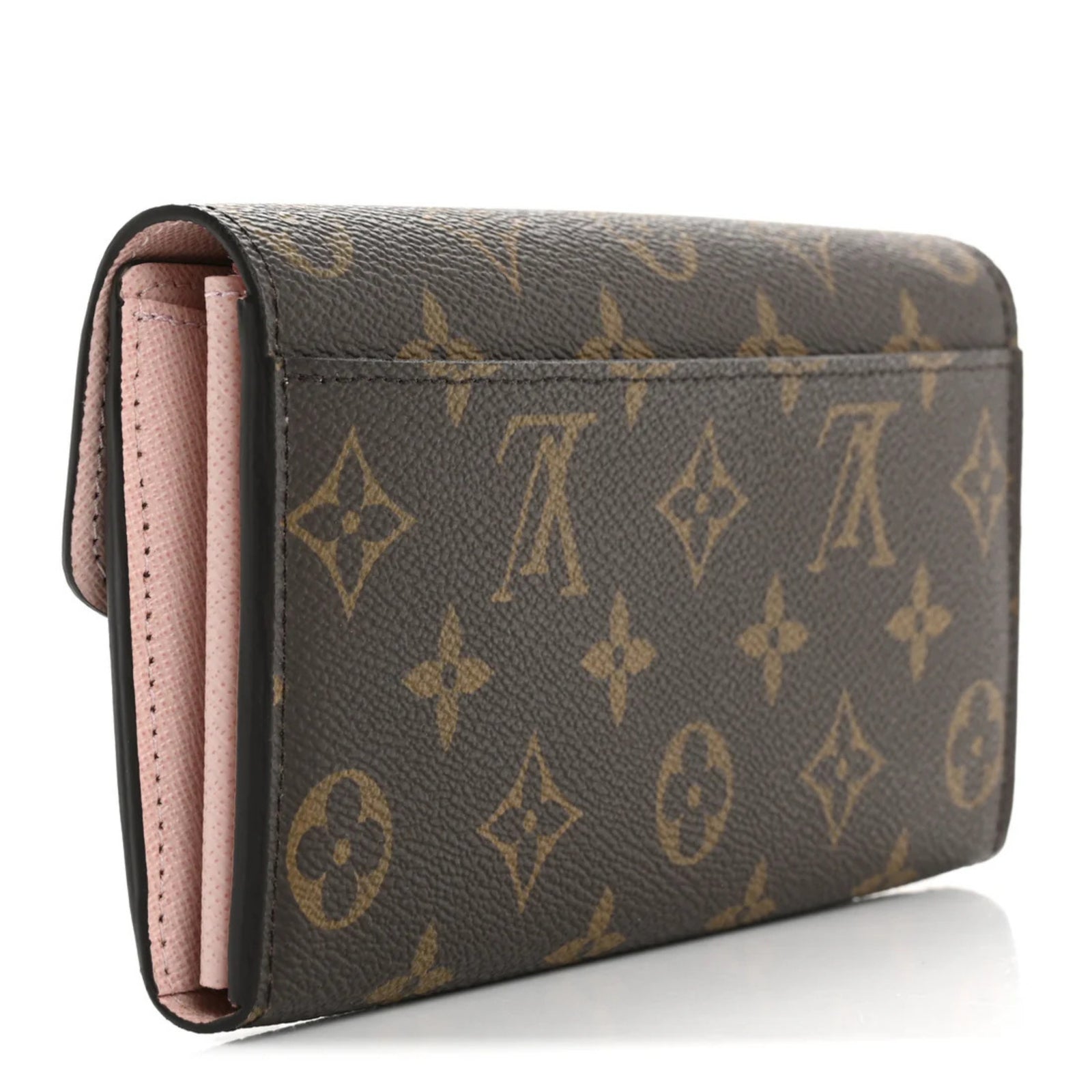 Monogram Sarah Wallet Rose Ballerine