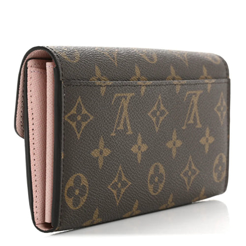 Monogram Sarah Wallet Rose Ballerine