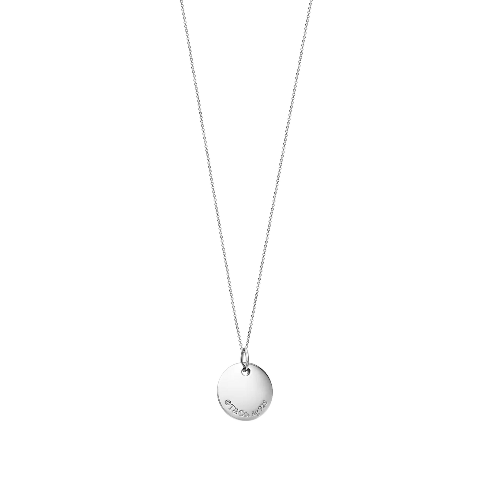 Notes Alphabet Disc Charm Pendant