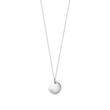 Notes Alphabet Disc Charm Pendant