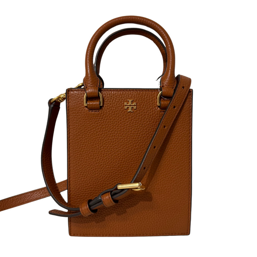 Small Brown Leather Crossbody Bag
