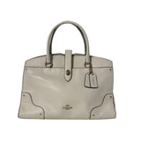 White Pebble Satchel