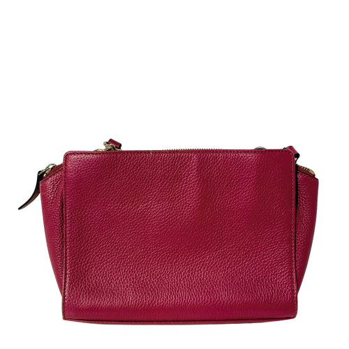 Fuchsia Pink Crossbody Bag