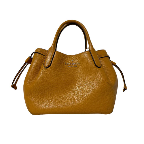 Mustard Yellow Pebble Satchel