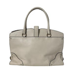 White Pebble Satchel