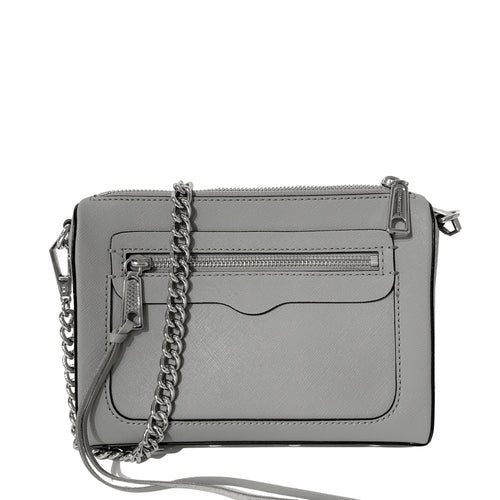 Gray Crossbody Bag