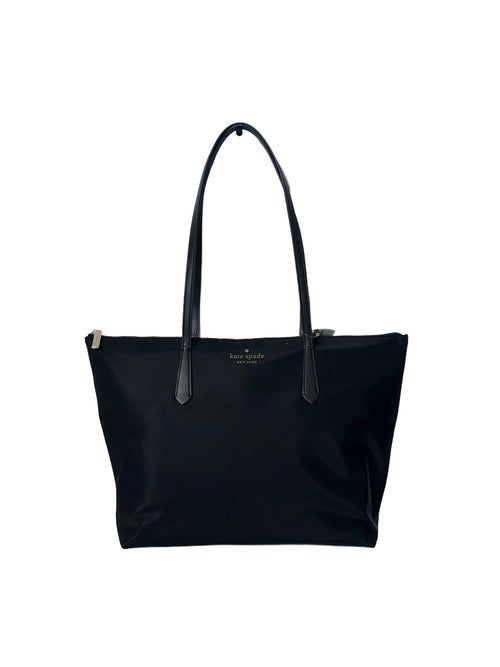 Black Nylon Tote