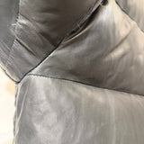 Lamb Leather Puffer Jacket