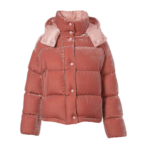 Caille Velvet Down Puffer